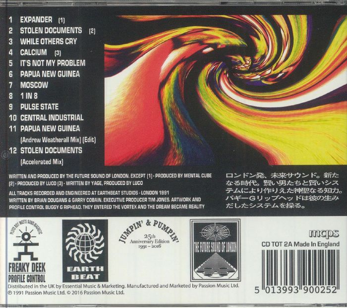 FUTURE SOUND OF LONDON, The - Accelerator (25th Anniversary Edition)