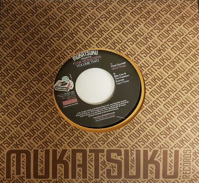 MUKATSUKU presents PEARL DOWDELL/BILLY CEE & THE FREEDOM EXPRESS - Funk Monsters Volume Two