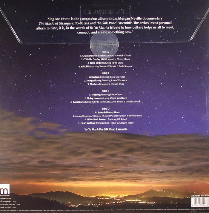 YO YO MA/THE SILK ROAD ENSEMBLE Sing Me Home vinyl at Juno ...