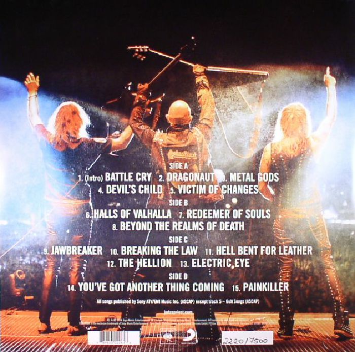 JUDAS PRIEST Battle Cry: Live From Wacken Festival Germany vinyl at ...