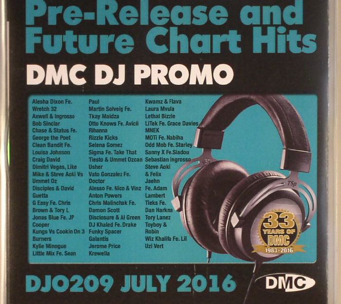 VARIOUS - DJ Promo July 2016: Pre Release & Future Chart Hits (Strictly DJ Use Only)