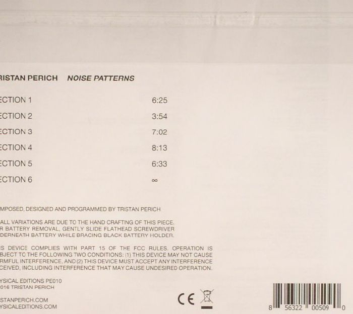 PERICH, Tristan - Noise Patterns