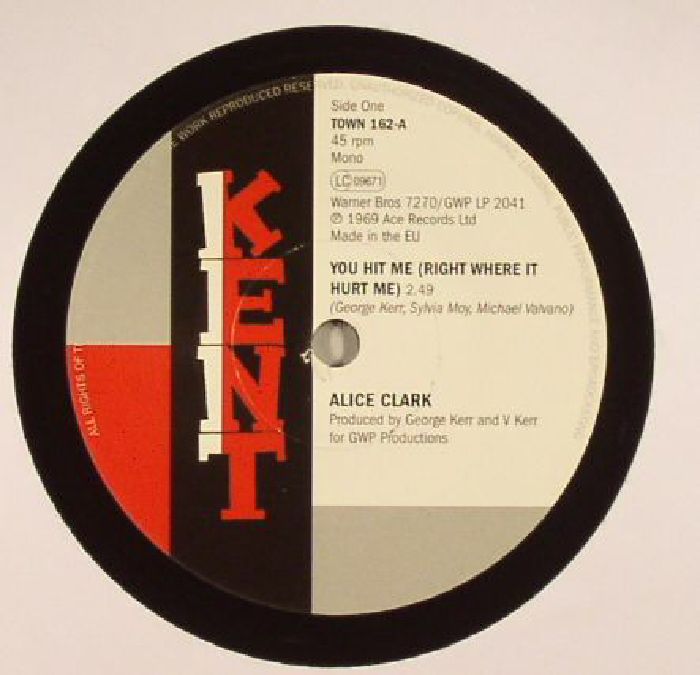 CLARK, Alice/THE DEVONNES - You Hit Me (Right Where It Hurt Me)