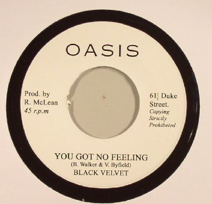 BLACK VELVET/SKIN, FLESH & BONES - You Got No Feeling