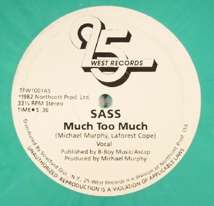 SASS - Much Too Much