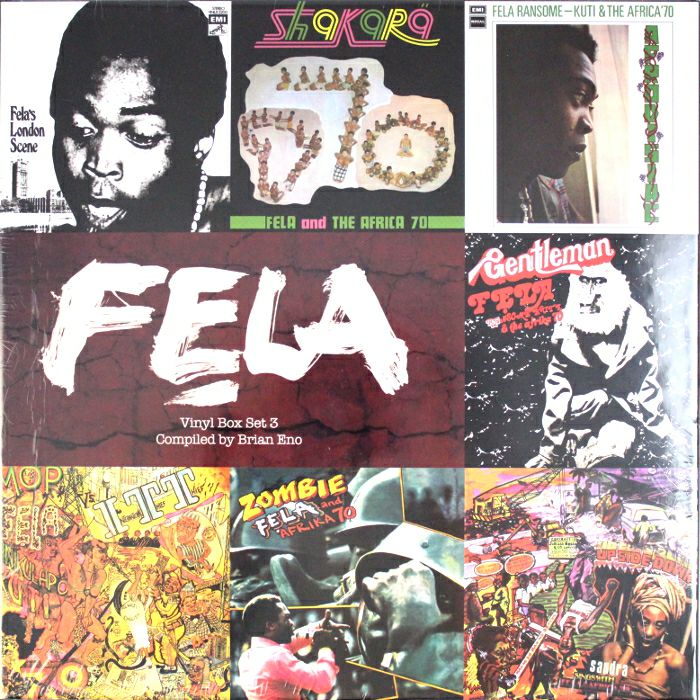 KUTI, Fela - Vinyl Box Set 3 Compiled By Brian Eno (B-STOCK)