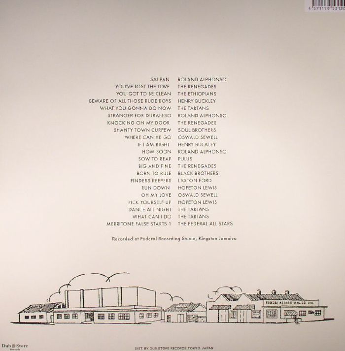 VARIOUS - Merritone Rock Steady 1: Shanty Town Curfew 1966-1967
