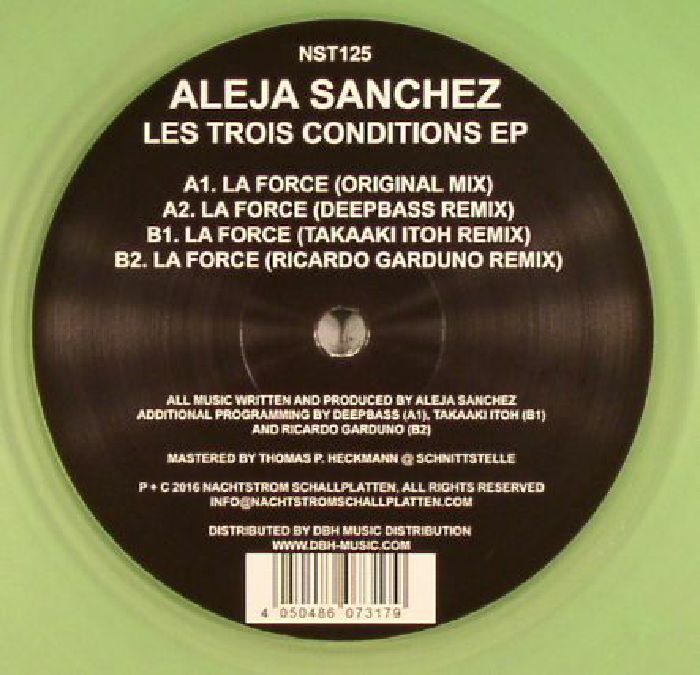 SANCHEZ, Aleja - Les Trois Conditions EP