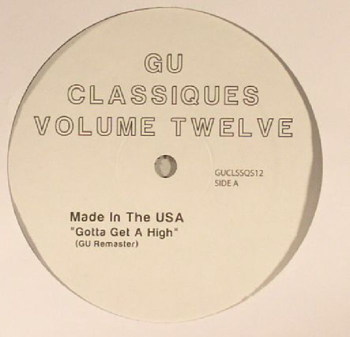 GU aka GLENN UNDERGROUND - Classiques Volume Twelve