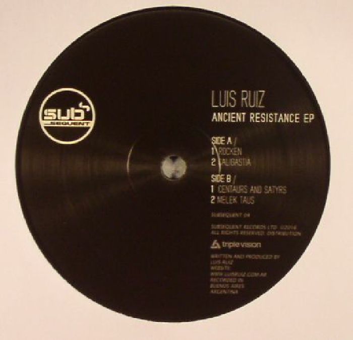 RUIZ, Luis - Ancient Resistance EP