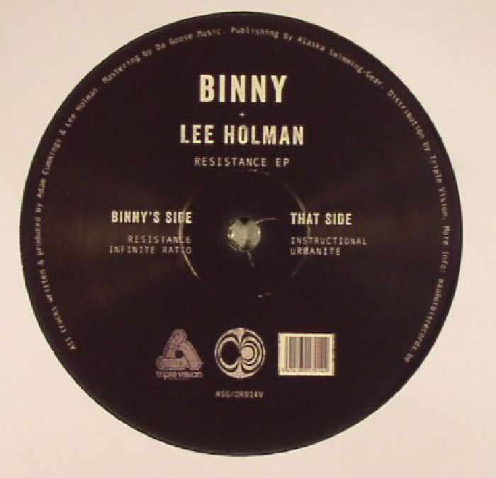 BINNY/LEE HOLMAN - Resistance EP