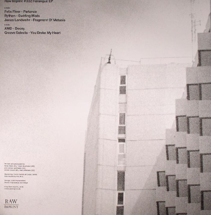 FLEER, Felix/RYTHEN/JONAS LANDWEHR/AWB/GROOVE SELECTA - Harangue EP