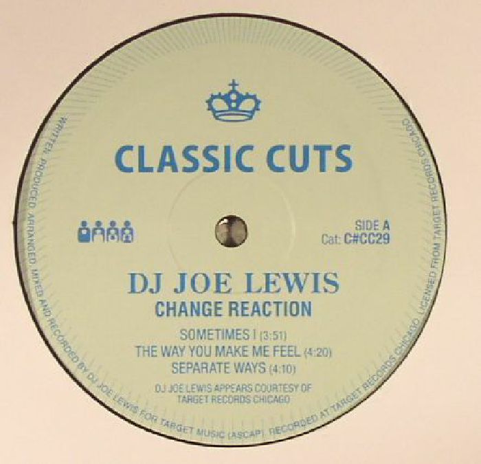 DJ JOE LEWIS - Change Reaction (reissue)