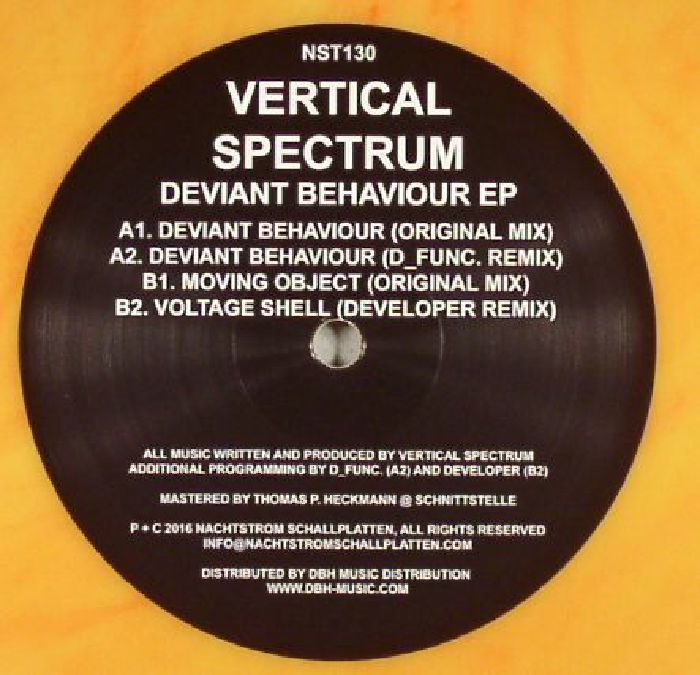 VERTICAL SPECTRUM - Deviant Behaviour EP