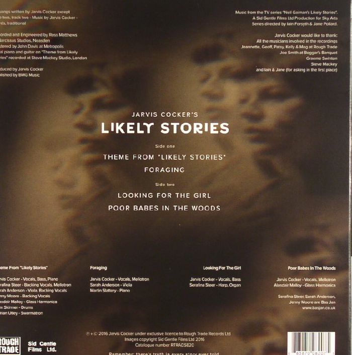 COCKER, Jarvis - Likely Stories (Soundtrack)