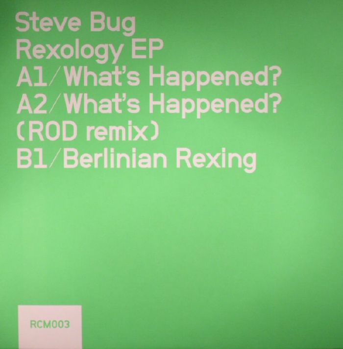 BUG, Steve - Rexology EP