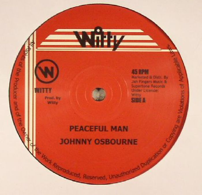 OSBOURNE, Johnny - Peaceful Man