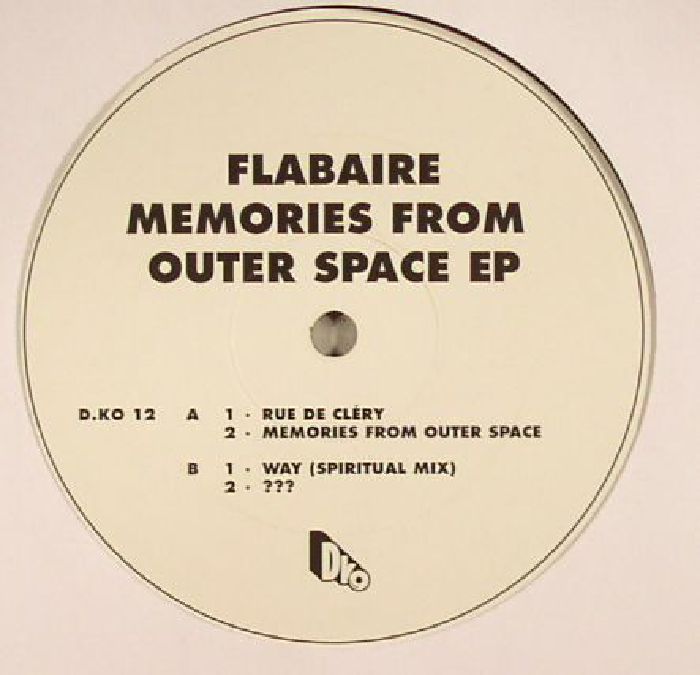 FLABAIRE - Memories From Outter Space EP
