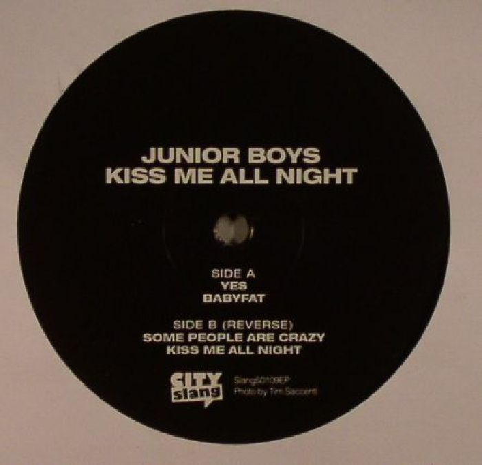 JUNIOR BOYS - Kiss Me All Night EP