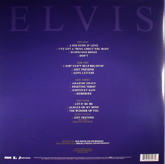 PRESLEY, Elvis with THE ROYAL PHILHARMONIC ORCHESTRA - The Wonder Of You