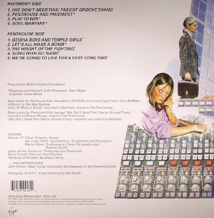 HEAVEN 17 - Penthouse & Pavement (remastered)