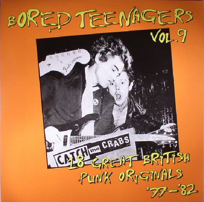 VARIOUS - Bored Teenagers Vol 9: 18 Great British Punk Originals 77-82