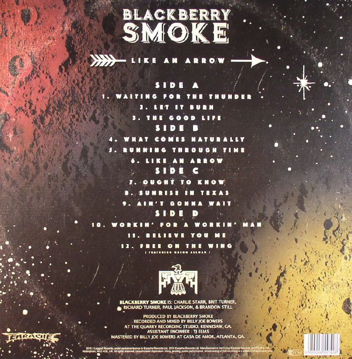 BLACKBERRY SMOKE - Like An Arrow Vinyl at Juno Records.