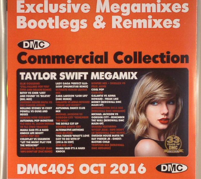 VARIOUS - DMC Commercial Collection October 2016: Exclusive Megamixes Bootlegs & Remixes (Strictly DJ Only)
