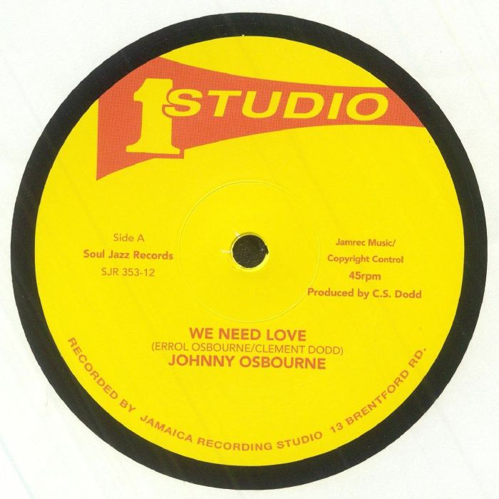 OSBOURNE, Johnny/OTIS GAYLE - We Need Love