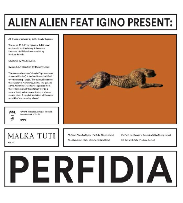 ALIEN ALIEN feat IGINO	 - Perfidia	