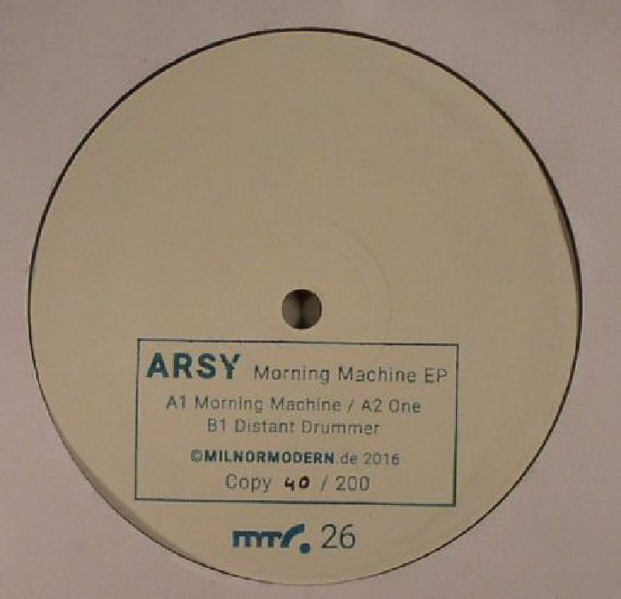 ARSY - Morning Machine EP