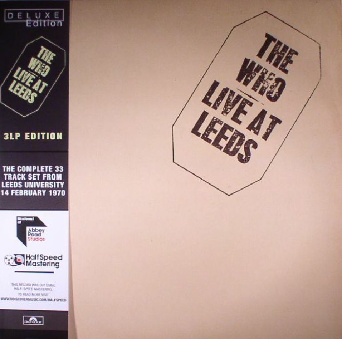 WHO, The - Live At Leeds (Deluxe Edition) (half speed remastered)