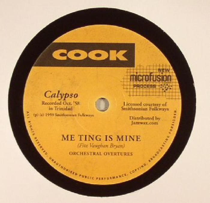 ORCHESTRAL OVERTURES - Me Ting Is Mine