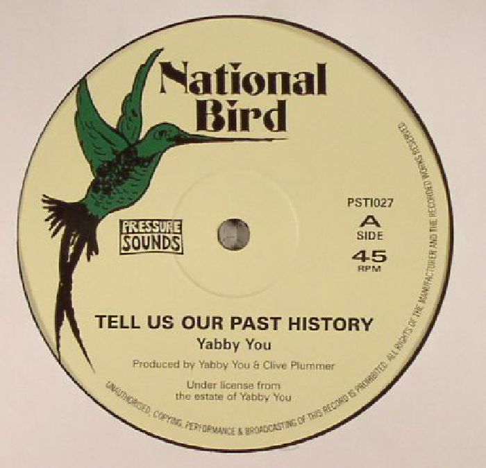 YABBY YOU - Tell Us Our Past History