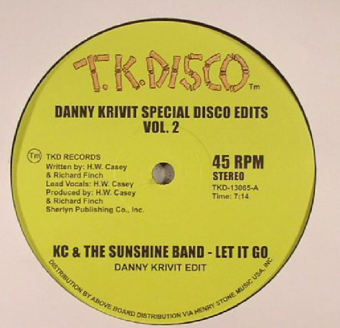 KC & THE SUNSHINE BAND/GWEN McCRAE - Danny Krivit Special Disco Edits Vol 2