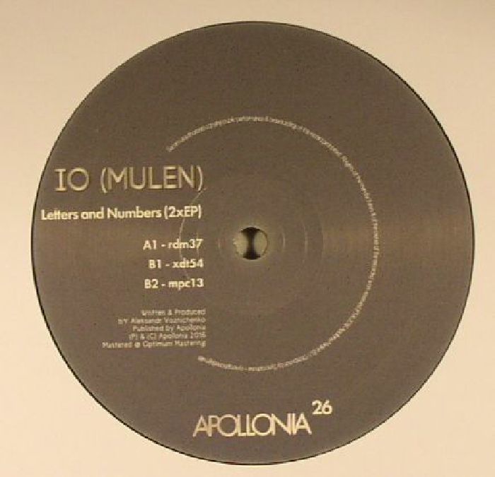 IO (MULEN) - Letters & Numbers EP