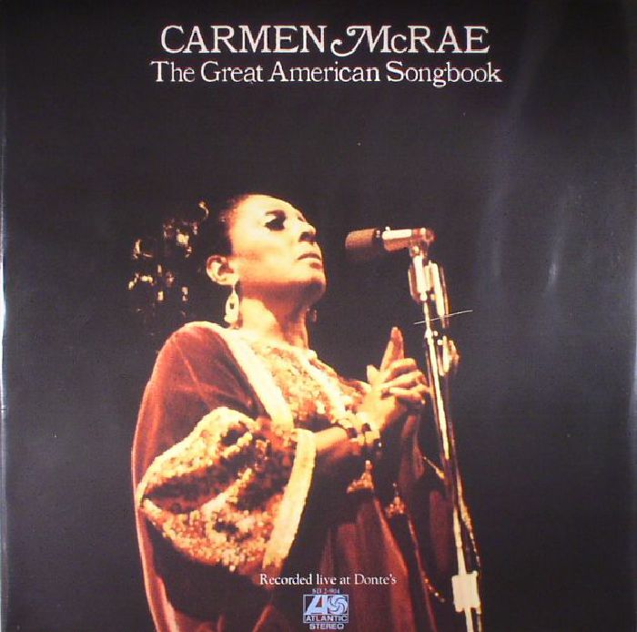 McCRAE, Carmen - The Great American Songbook (reissue)