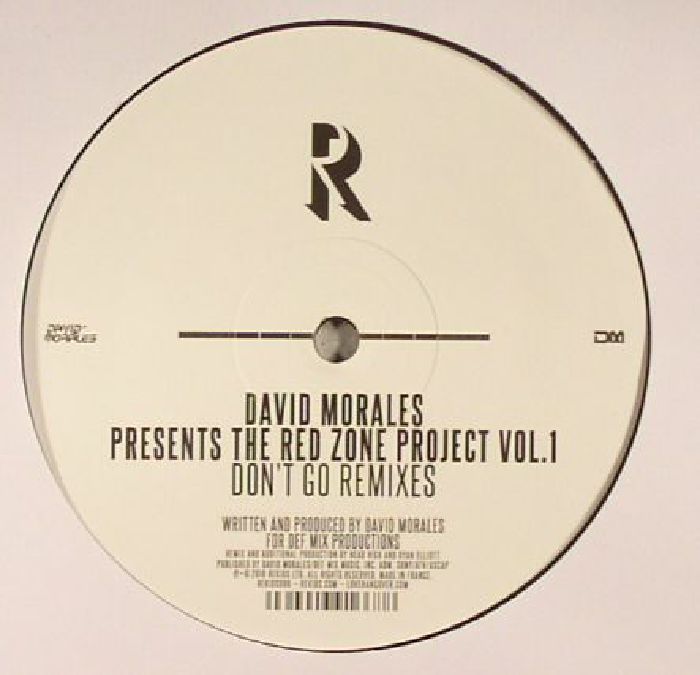 MORALES, David - The Red Zone Project Vol 1: Don't Go Remixes