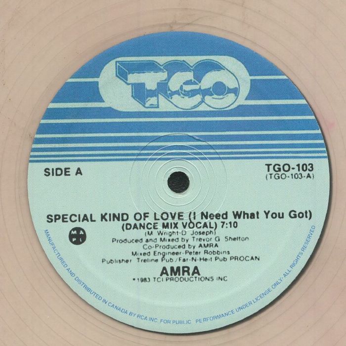 AMRA - Special Kind Of Love (I Need What You Got) (reissue)