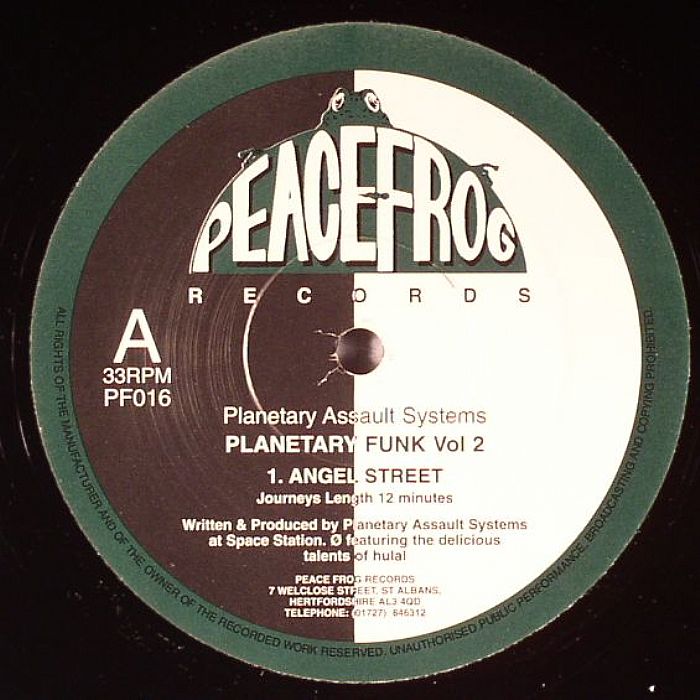 PLANETARY ASSAULT SYSTEMS - Planetary Funk Vol 2