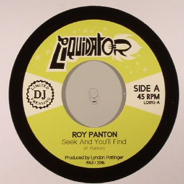 PANTON, Roy - Seek & You'll Find