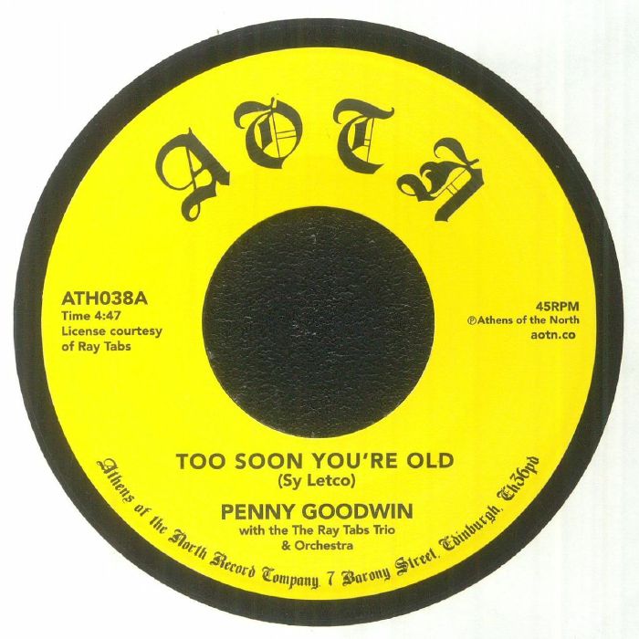 GOODWIN, Penny - Too Soon You're Old