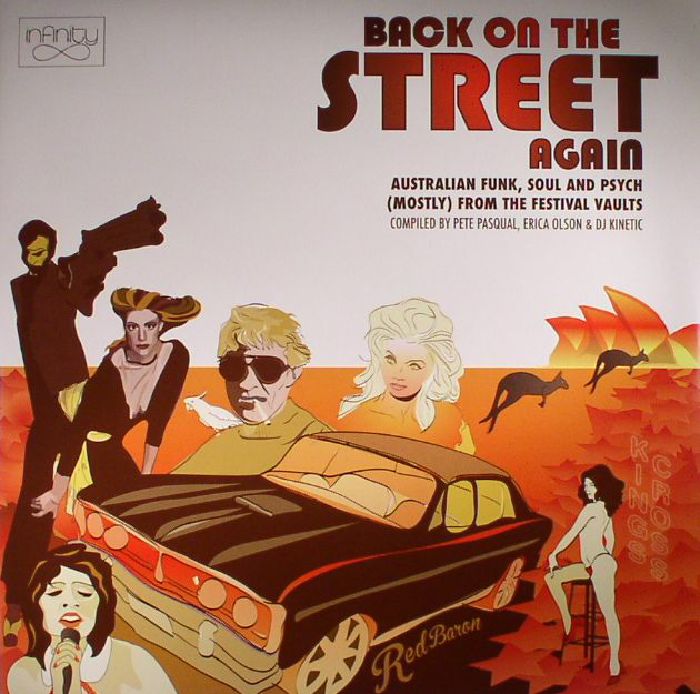 VARIOUS - Back On The Street Again: Australian Funk, Soul & Psyche (Mostly) From The Festival Vaults