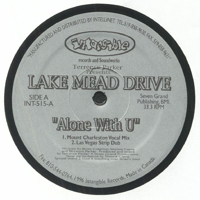 PARKER, Terrence presents LAKE MEAD DRIVE - Alone With U (warehouse find)