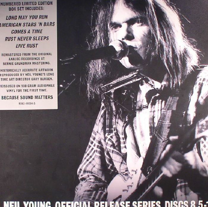 YOUNG, Neil - Official Release Series 8.5-12 (remastered)
