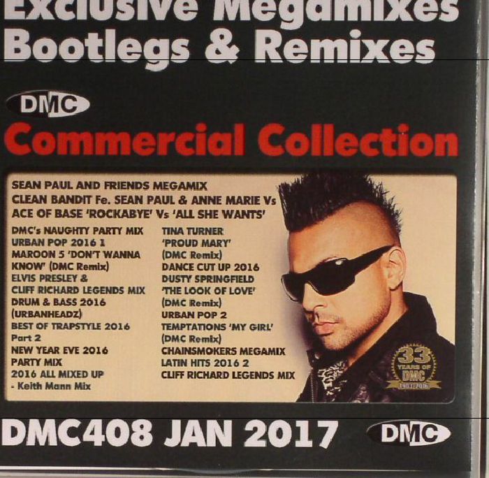 VARIOUS - DMC Commercial Collection January 2017: Exclusive Megamixes Bootlegs & Remixes (Strictly DJ Only)