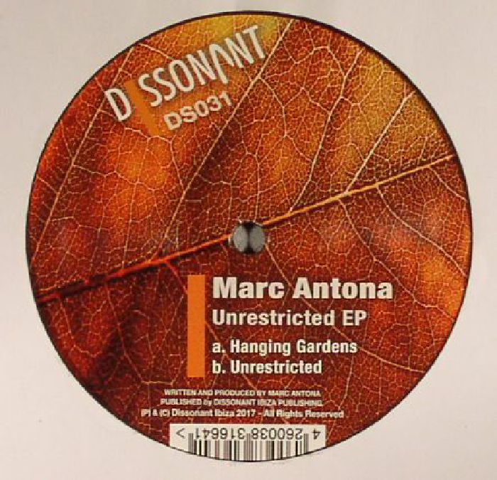 ANTONA, Marc - Unrestricted EP