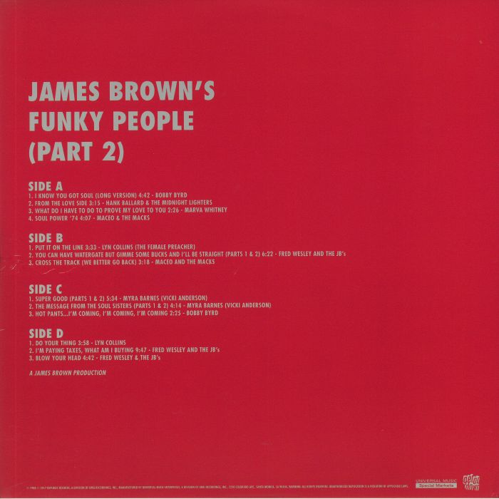 VARIOUS - James Brown