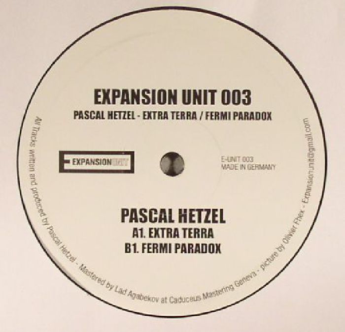 HETZEL, Pascal - Extra Terra