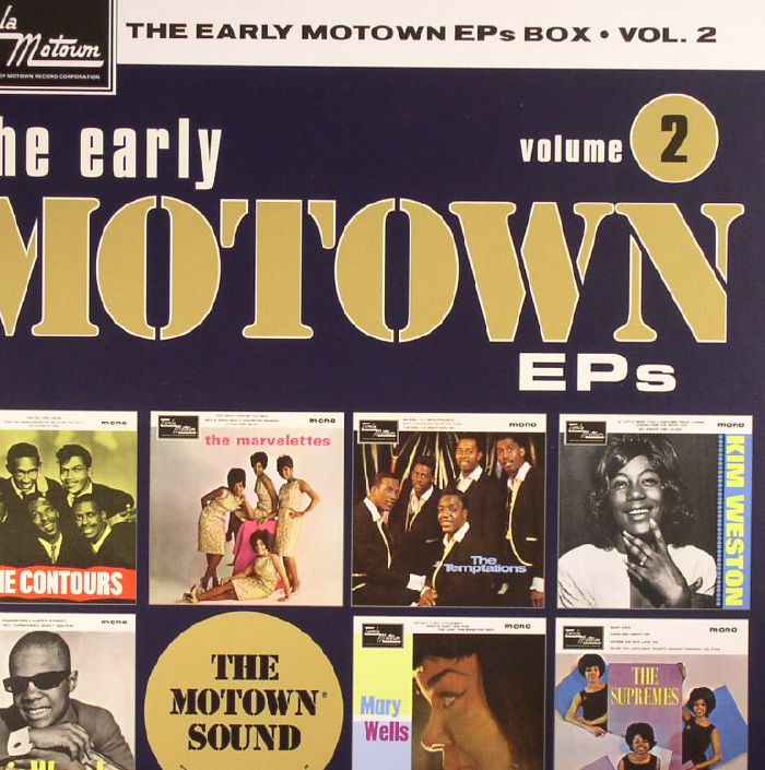 VARIOUS - The Early Motown EPs Box Vol 2